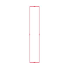 Objects Wall Mirrors Ikea Frebro Mirror Outline Drawing Svg Vector, Free Vectors File